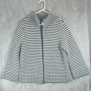 TALBOTS XL Lambswool Wool Cardigan Sweater Angora